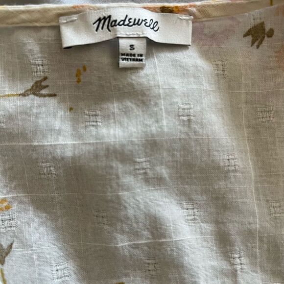 Madewell flutter sleeve rhyme top in floral print - Picture 13 of 13